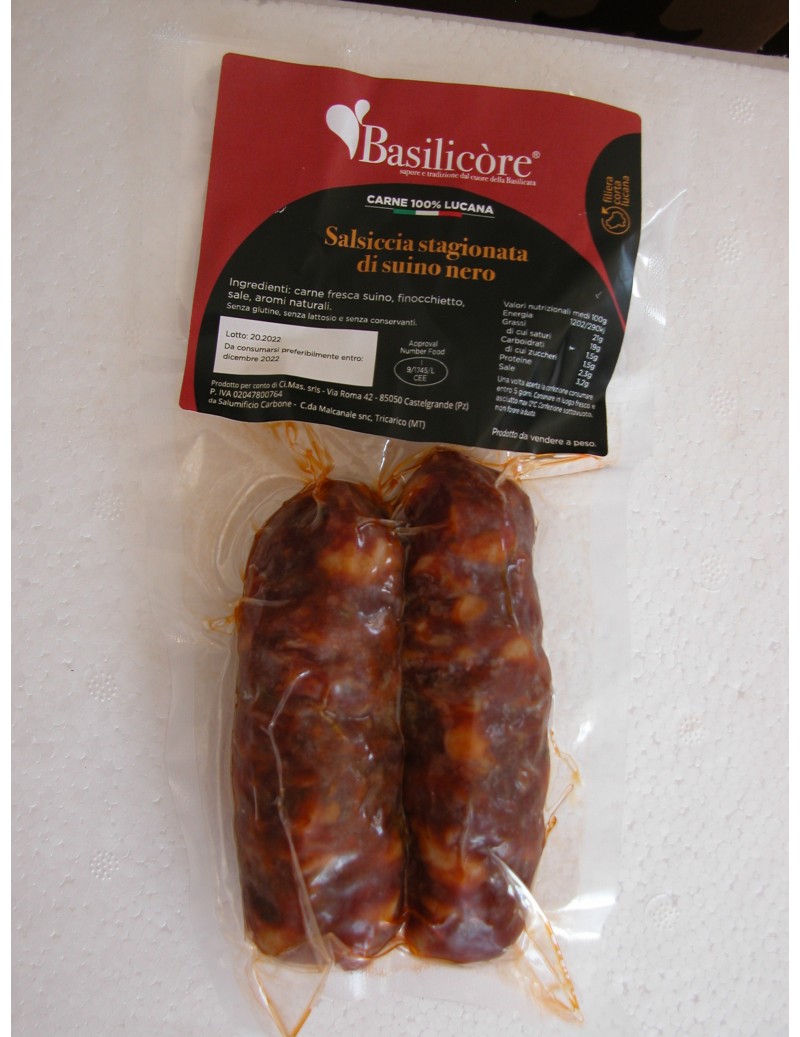 Aged Black Pork Sausage
