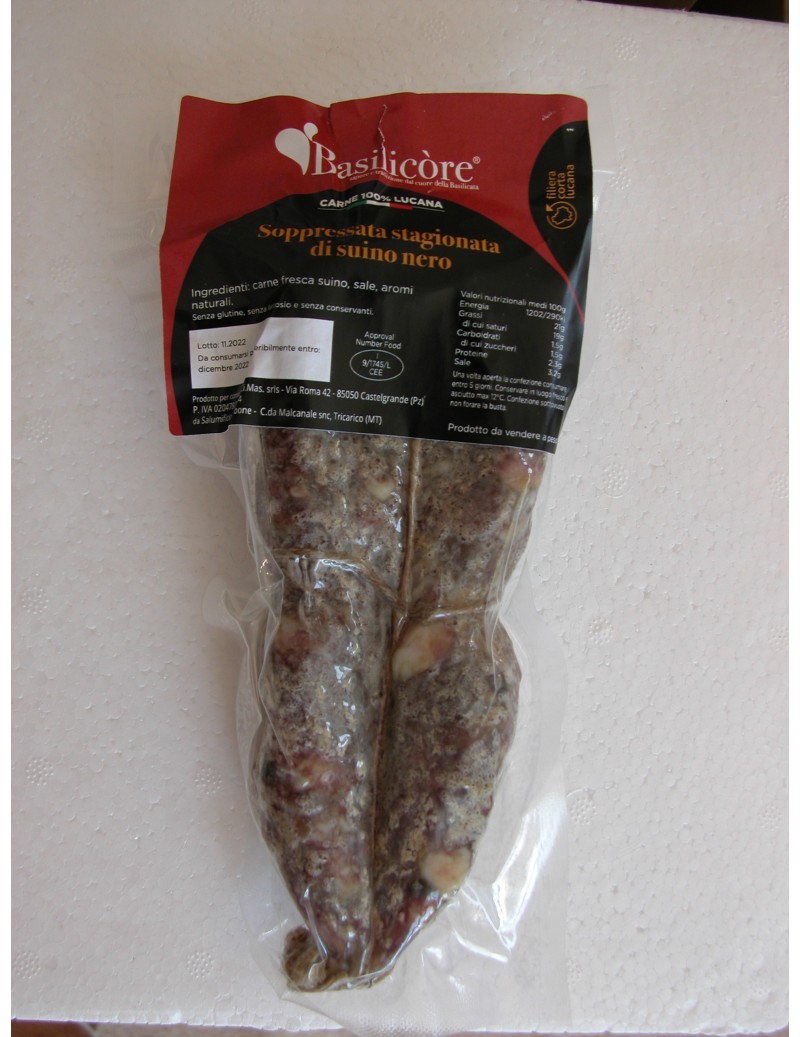 Aged Black Pork Soppressata